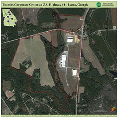Toombs Corporate Center at U.S. Highway #1, Lyons, GA