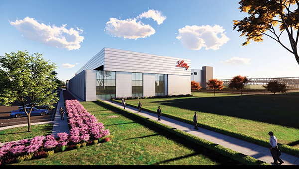 Eli Lilly and Company project in the CiCi Investment category represents the pharmaceutical giant’s plans to invest more than $6 billion.