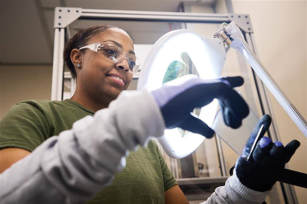 The glass for iPhones is being produced in Kentucky