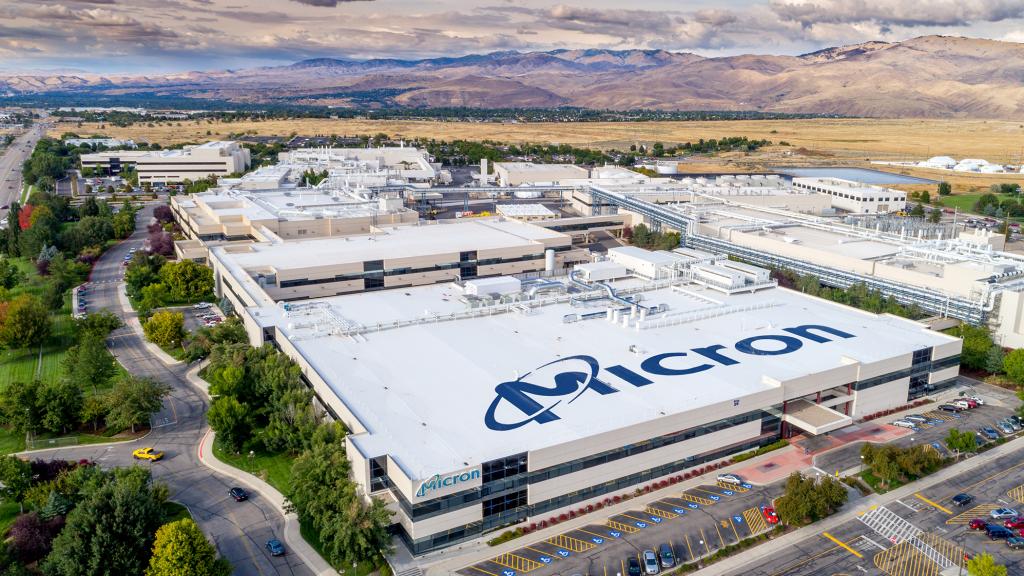 micron plant in Idaho